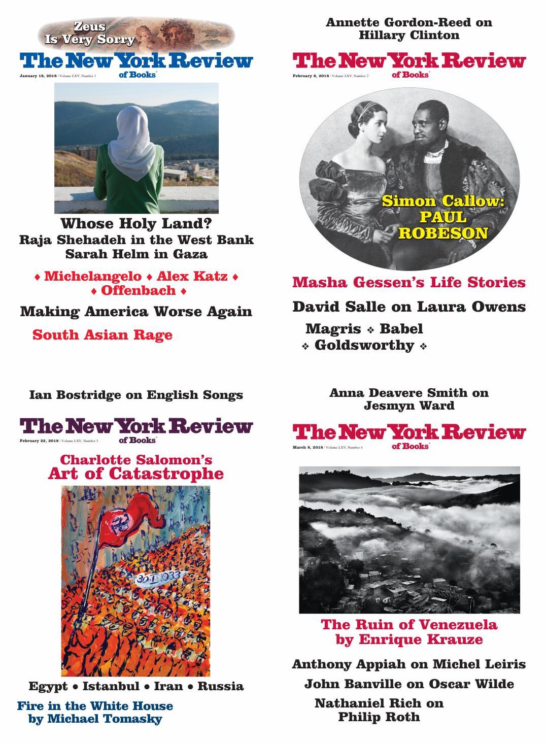 [美国]The New York Review of Books 纽约书评杂志 2018年订阅 电子版PDF下载