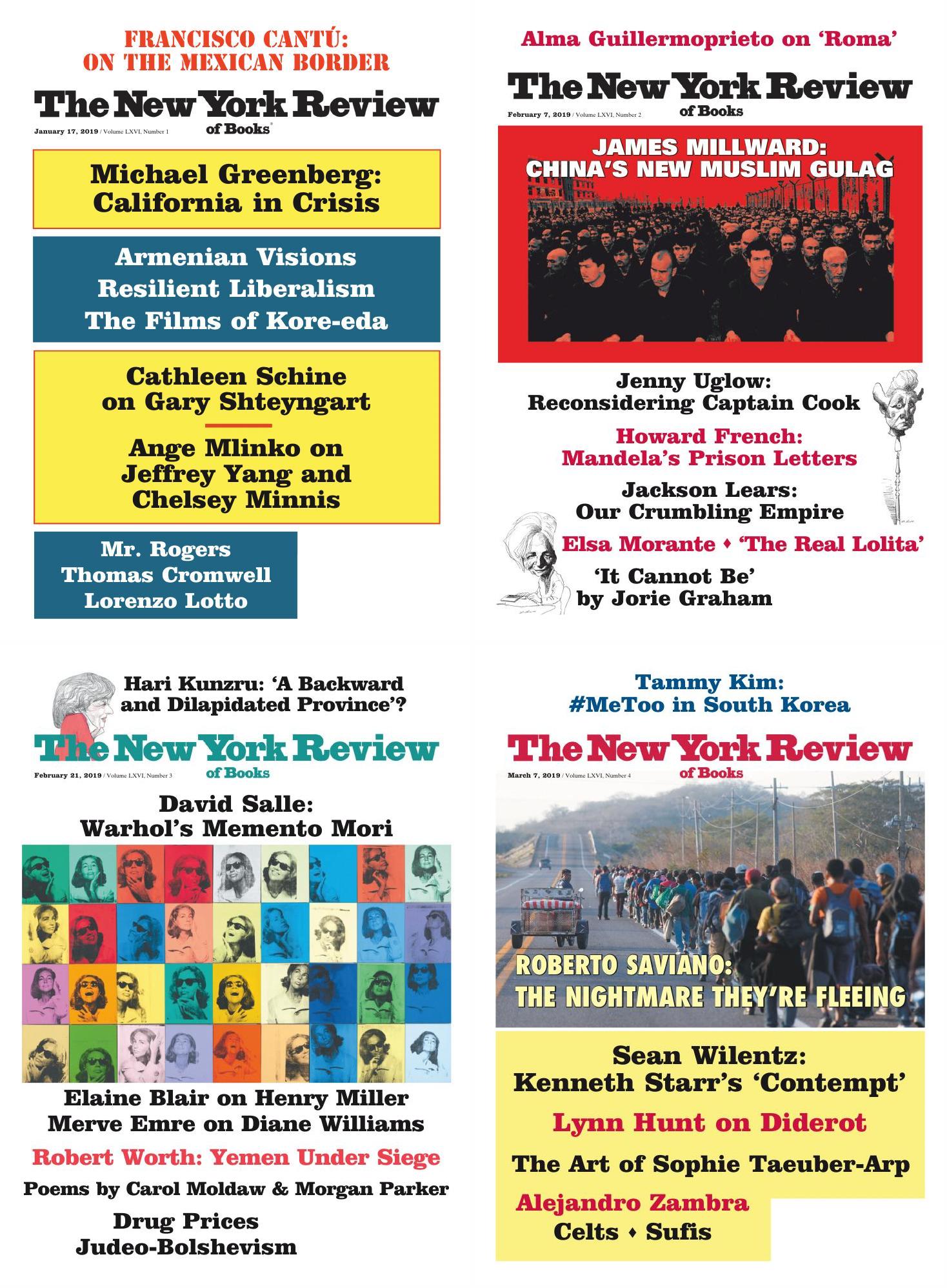 [美国]The New York Review of Books 纽约书评杂志 2019年订阅 电子版PDF下载