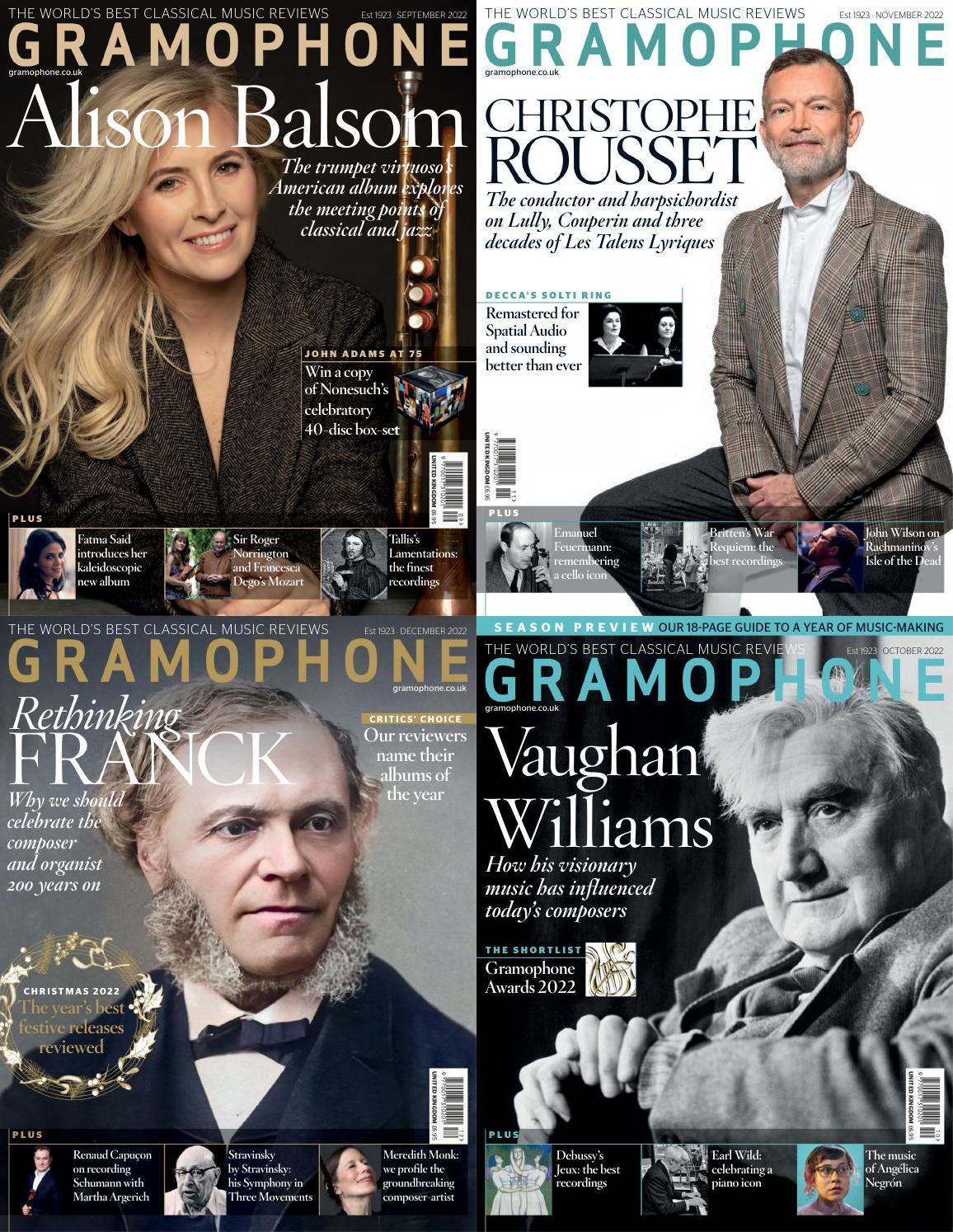 [英国]Gramophone 留声机杂志 2022年订阅 电子版PDF下载