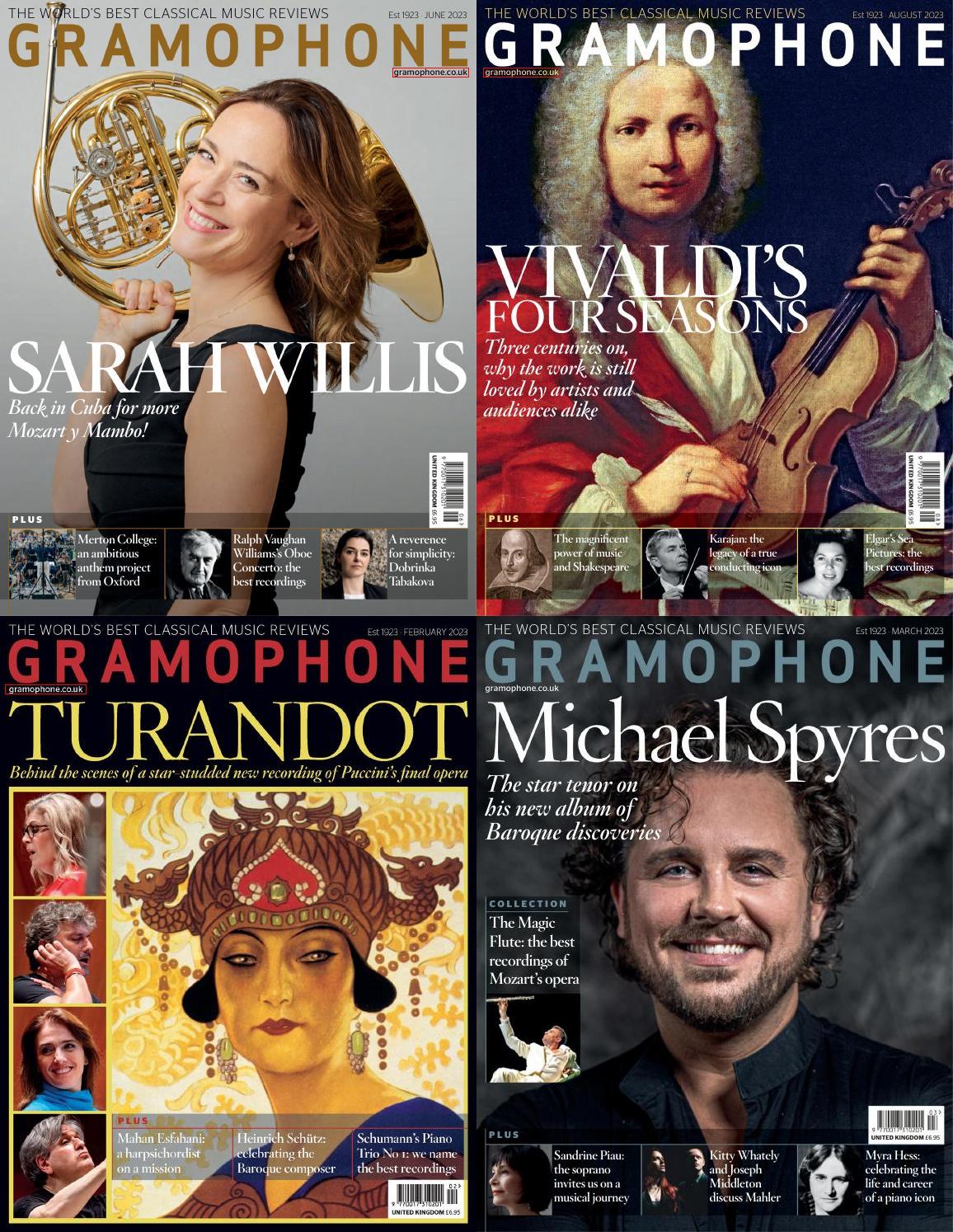 [英国]Gramophone 留声机杂志 2023年订阅 电子版PDF下载