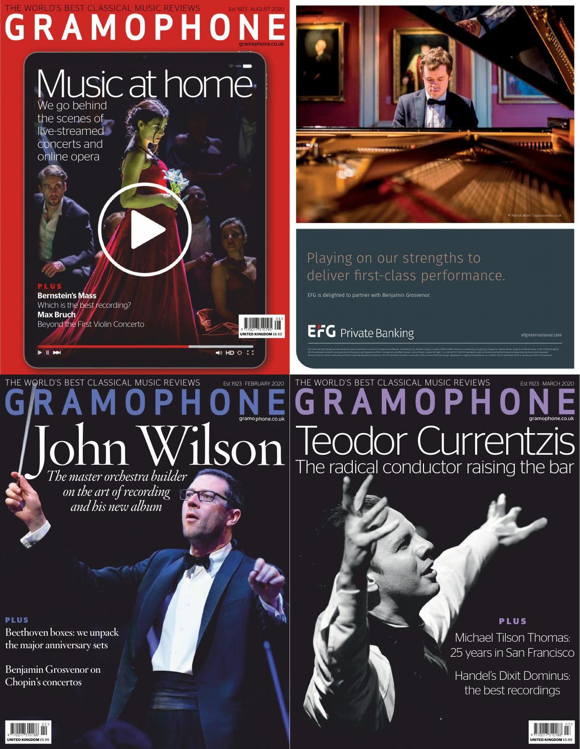 [英国]Gramophone 留声机杂志 2020年订阅 电子版PDF下载