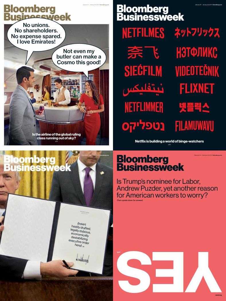 [美国]Bloomberg Businessweek 彭博商业周刊 2017年订阅 电子版PDF下载