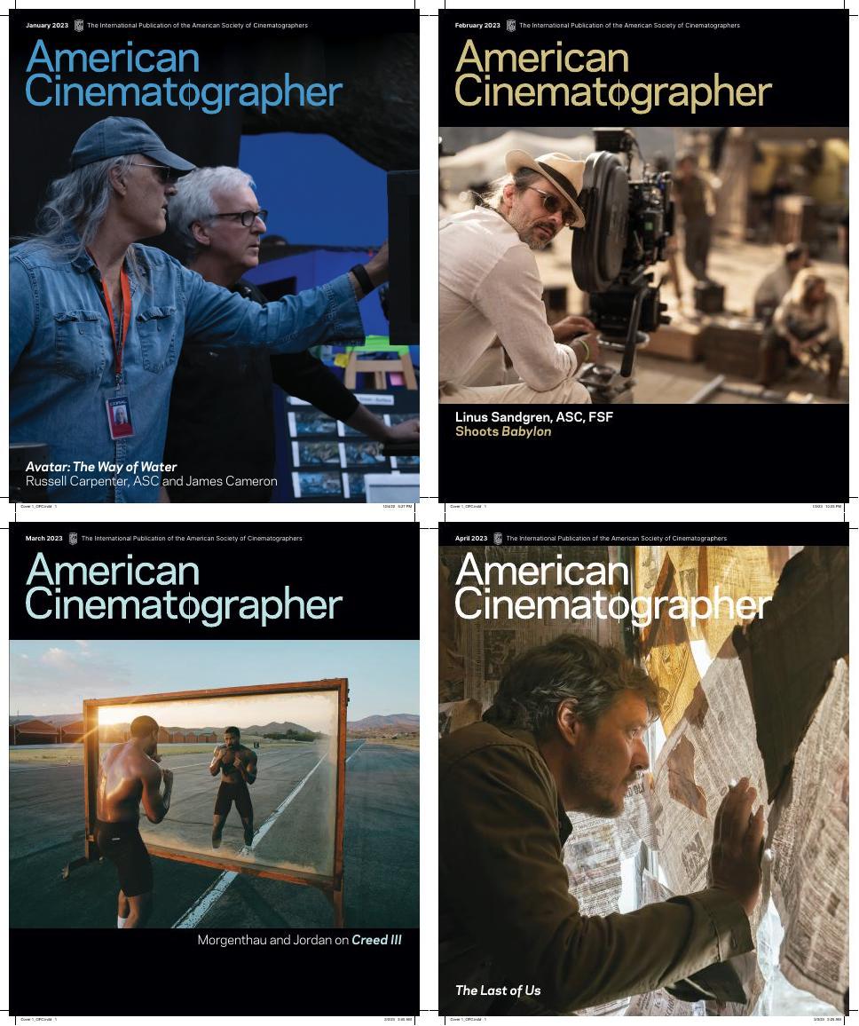 [美国]American Cinematographer 美国电影摄影师杂志 2023年订阅 电子版PDF下载