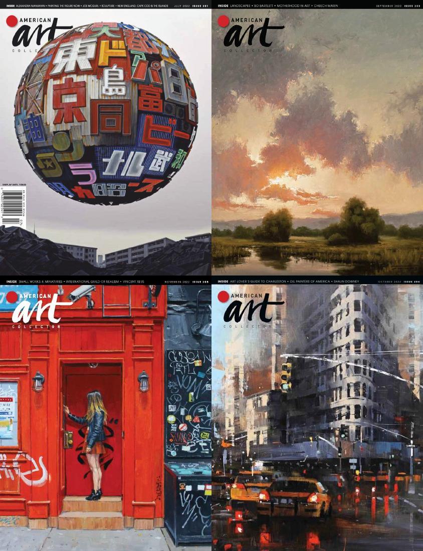 [美国]American Art Collector 美国艺术收藏家杂志 2022年订阅 电子版PDF下载