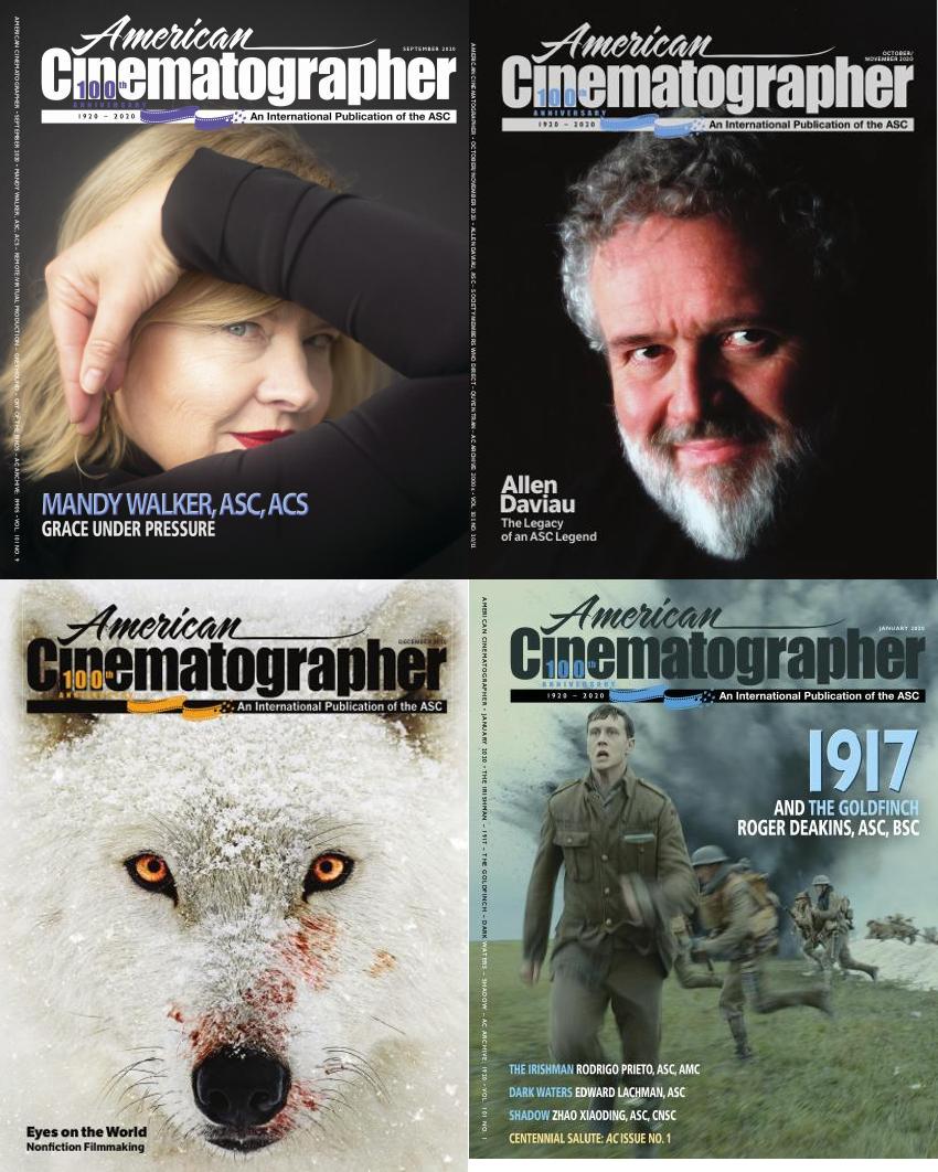 [美国]American Cinematographer 美国电影摄影师杂志 2020年订阅 电子版PDF下载