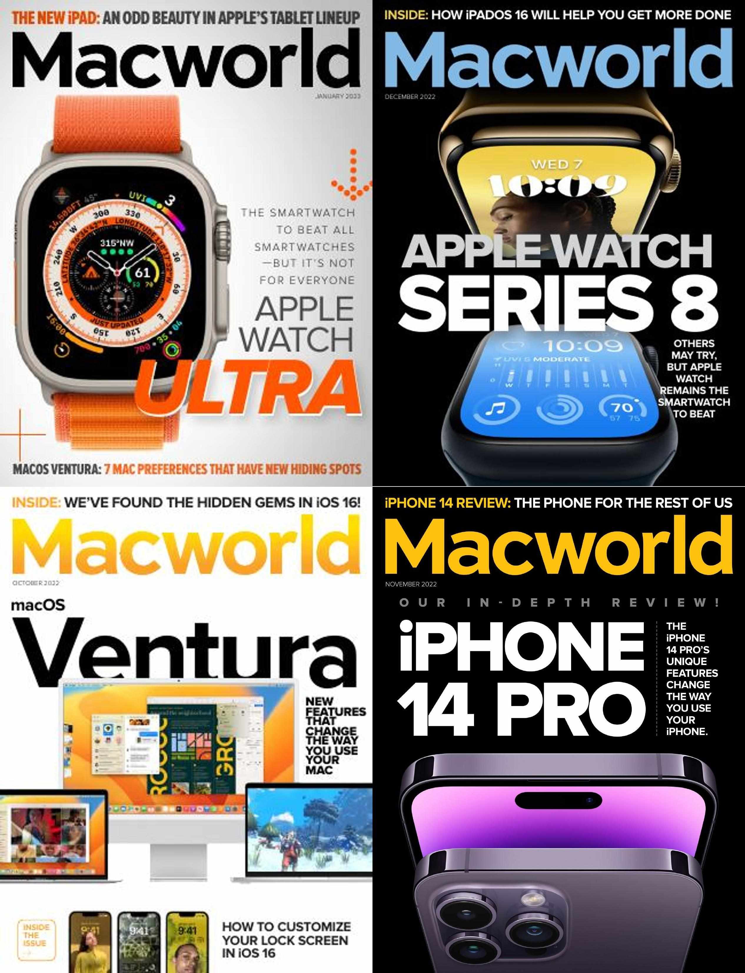 [美国]Macworld USA 苹果世界杂志 2022年订阅 电子版PDF下载