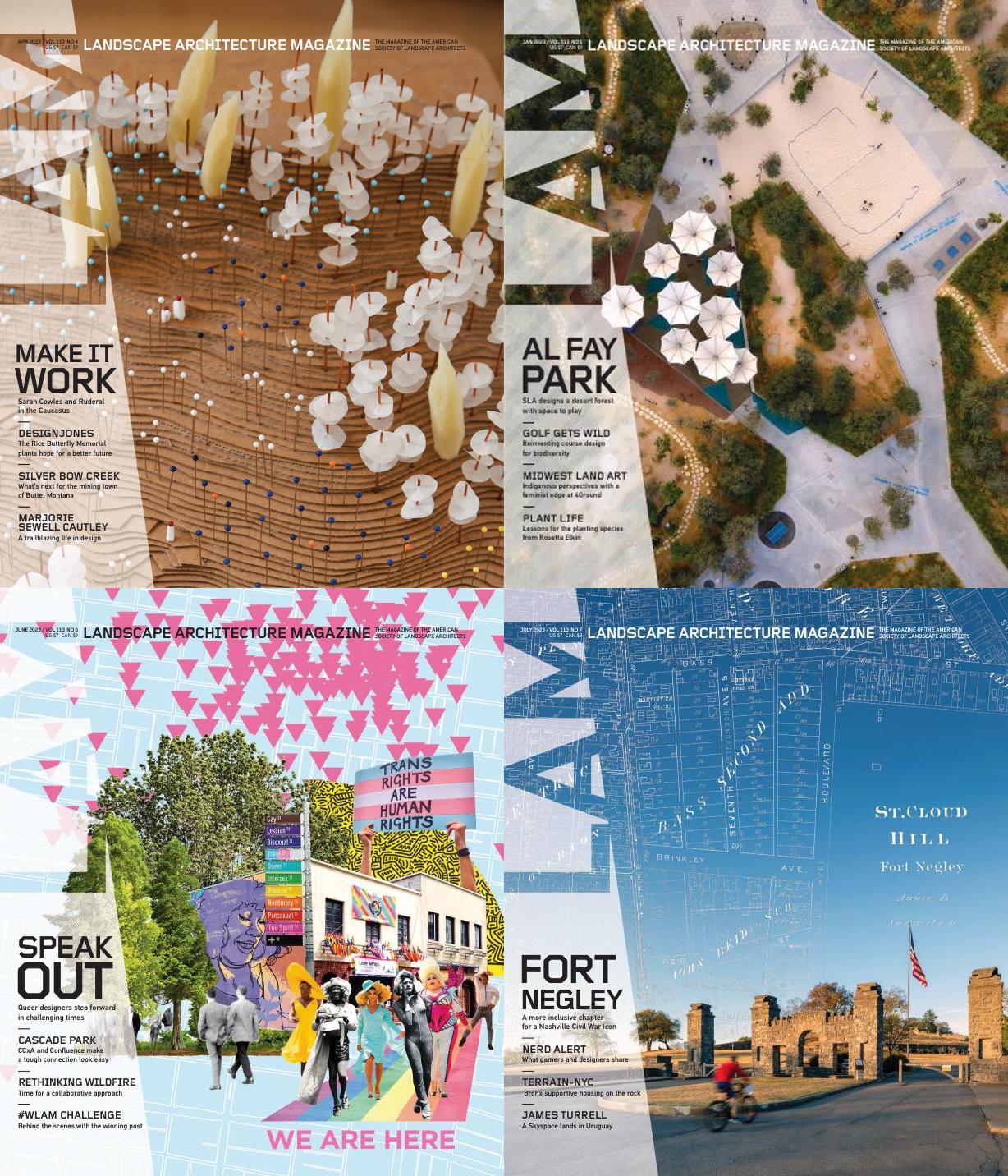 [美国]Landscape Architecture 景观建筑杂志 2023年订阅 电子版PDF下载