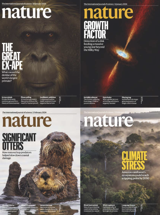 [英国]Nature 自然杂志 2024年订阅 电子版PDF下载