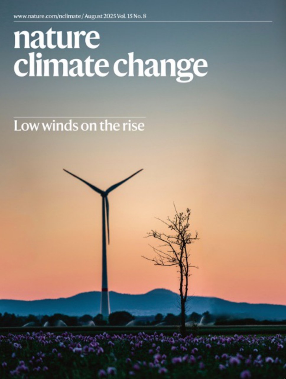 Nature Climate Change-Volume 15 Issue 8, August 2025 电子版PDF(图1)