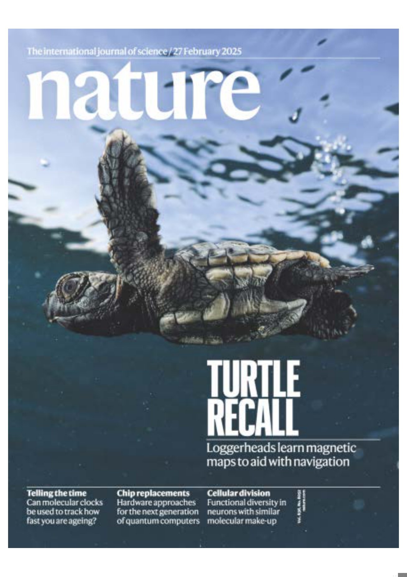Nature magazine-2025.02.27-双语版 电子版PDF(图1)