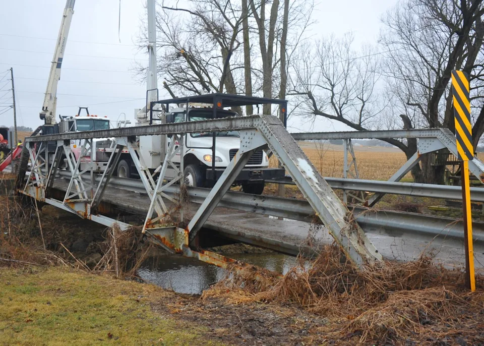 韦恩县将更换苹果溪的银行街老桥(图1)