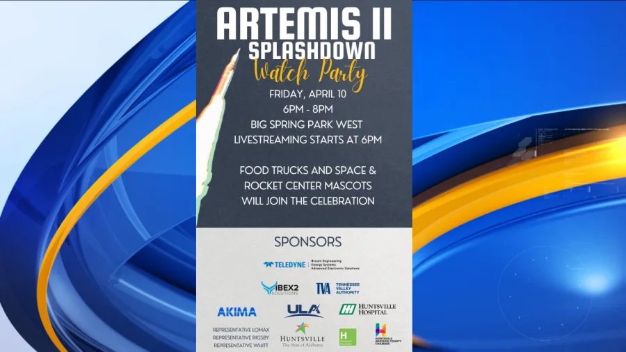 阿耳忒弥斯二号溅落观看活动将于周五在大春公园举行(图1)