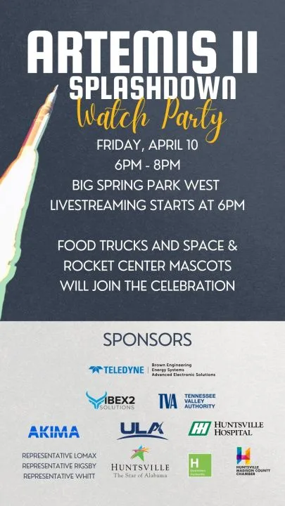 阿耳忒弥斯二号溅落观看活动将于周五在大春公园举行(图2)